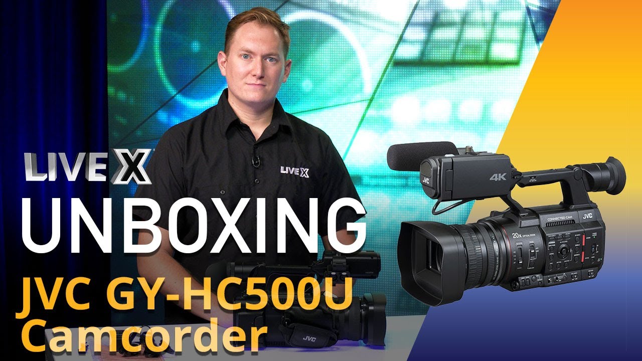 Unboxing: JVC GY-HC500U Camcorder