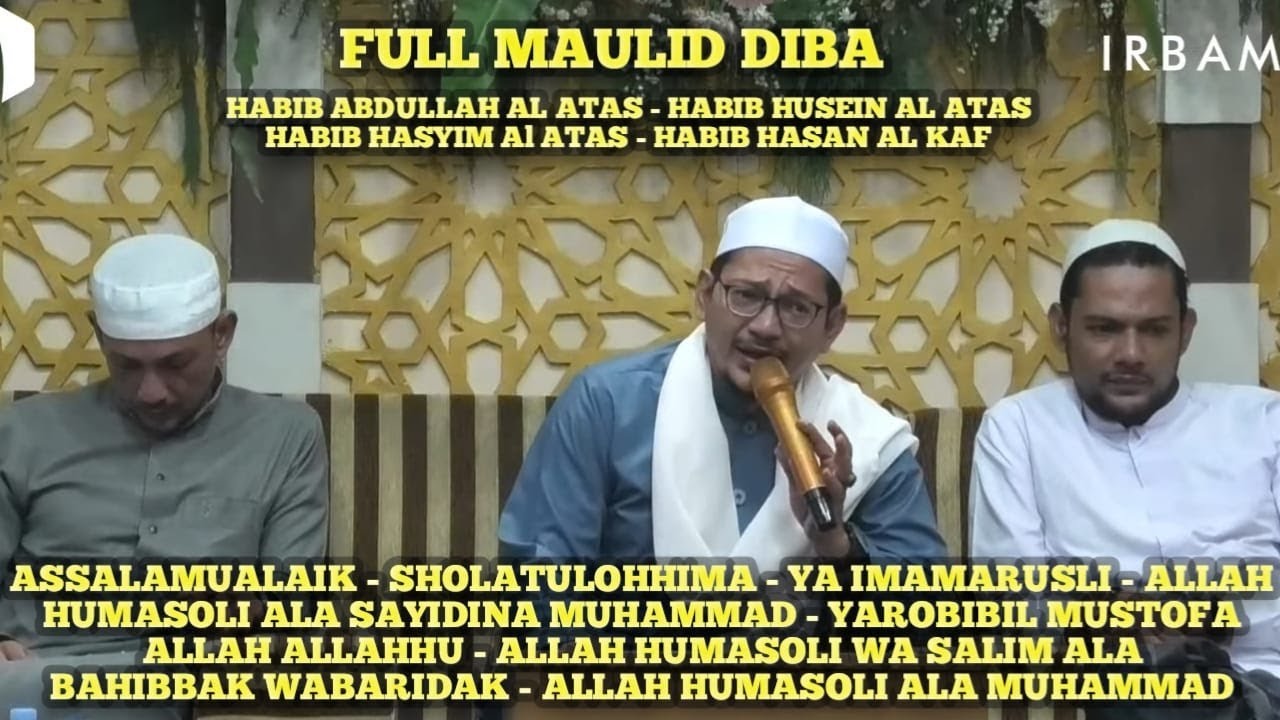 FUL MAULID DIBA HABIB ABDULLAH AL ATAS MT ASWAJA