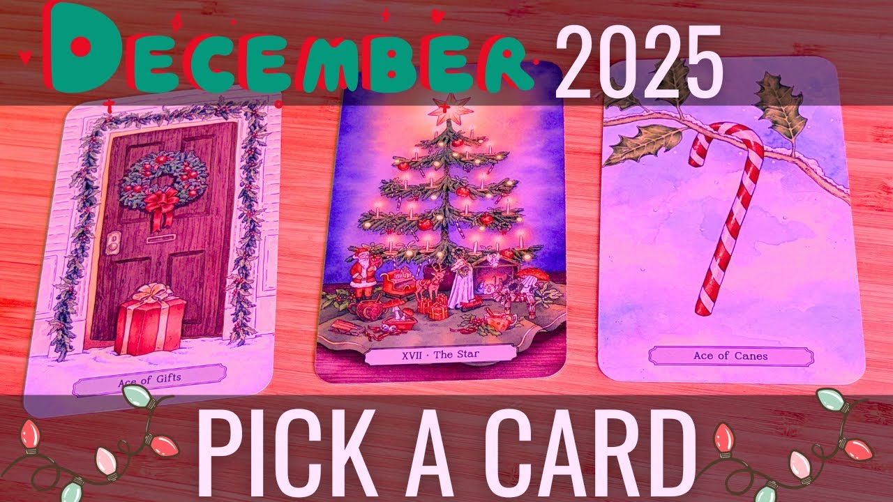 PICK A CARD 🔮🎄 DECEMBER PREDICTIONS 🎁❤️