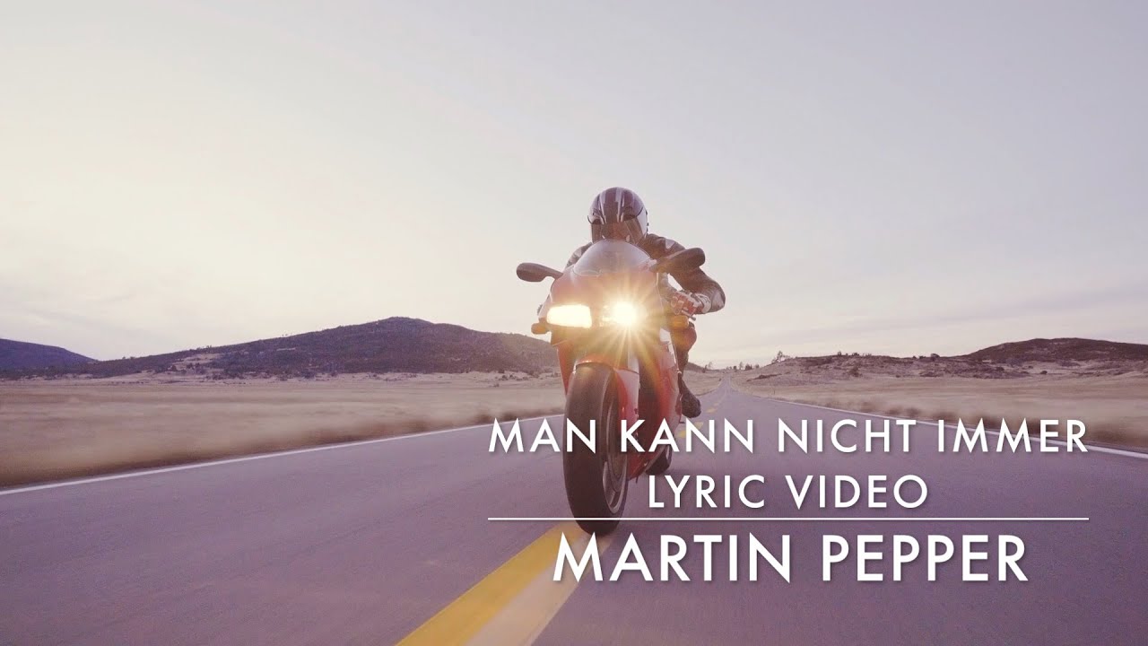 Martin Pepper | Man kann nicht immer können | Entlastung finden | Lyric  Video
