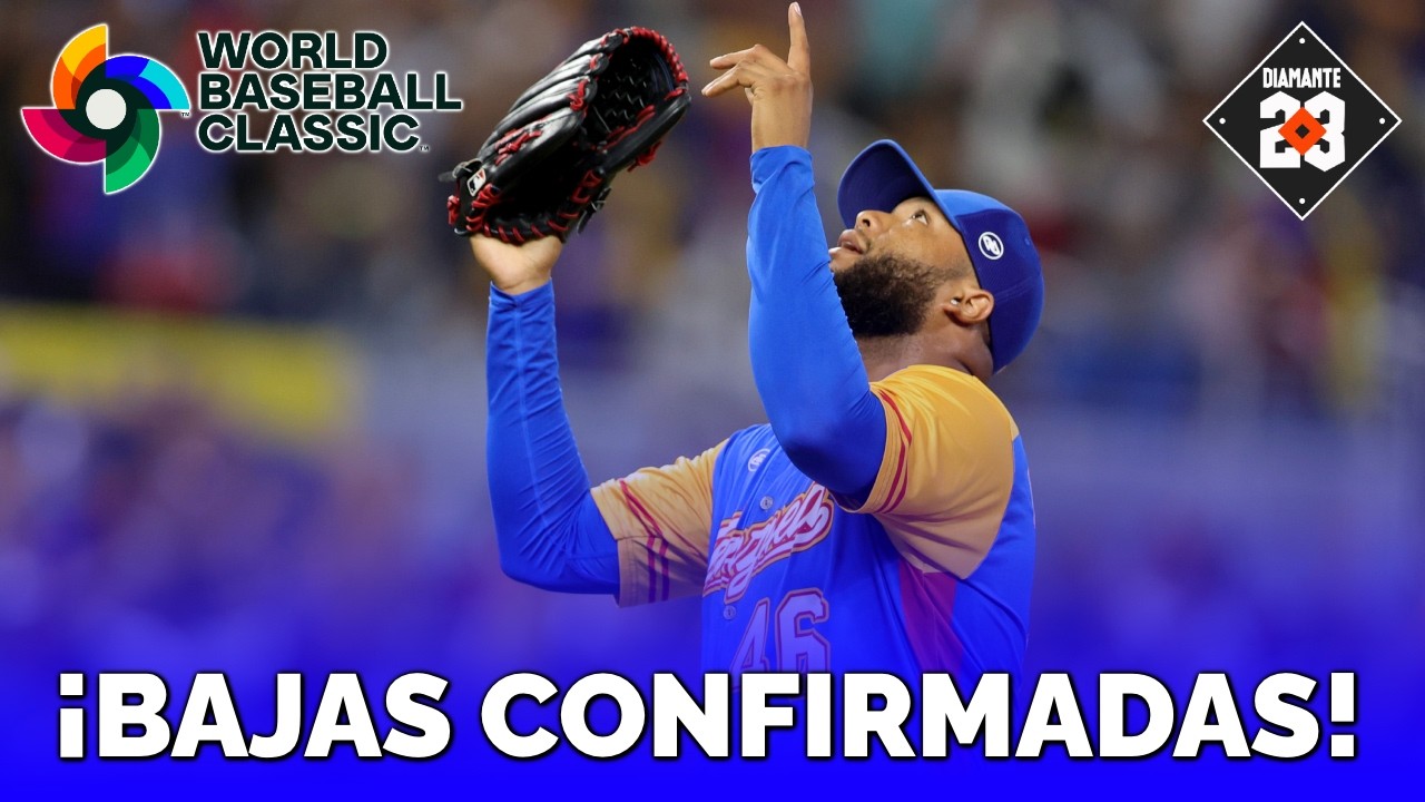 OFICIAL Venezuela suma nuevas BAJAS en su roster para el Clásico Mundial de Béisbol 2026 DIAMANTE 23