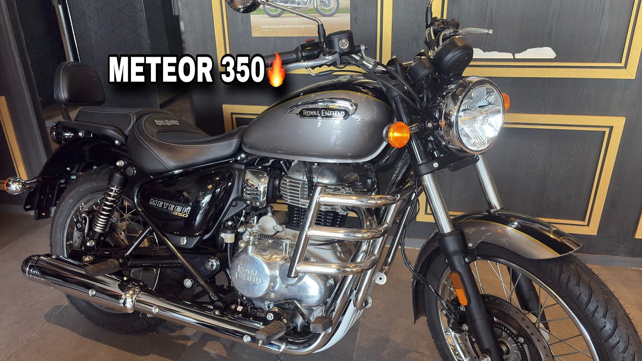 Royal Enfield Meteor 350 Aurora Black 2025 Model Details Reviews