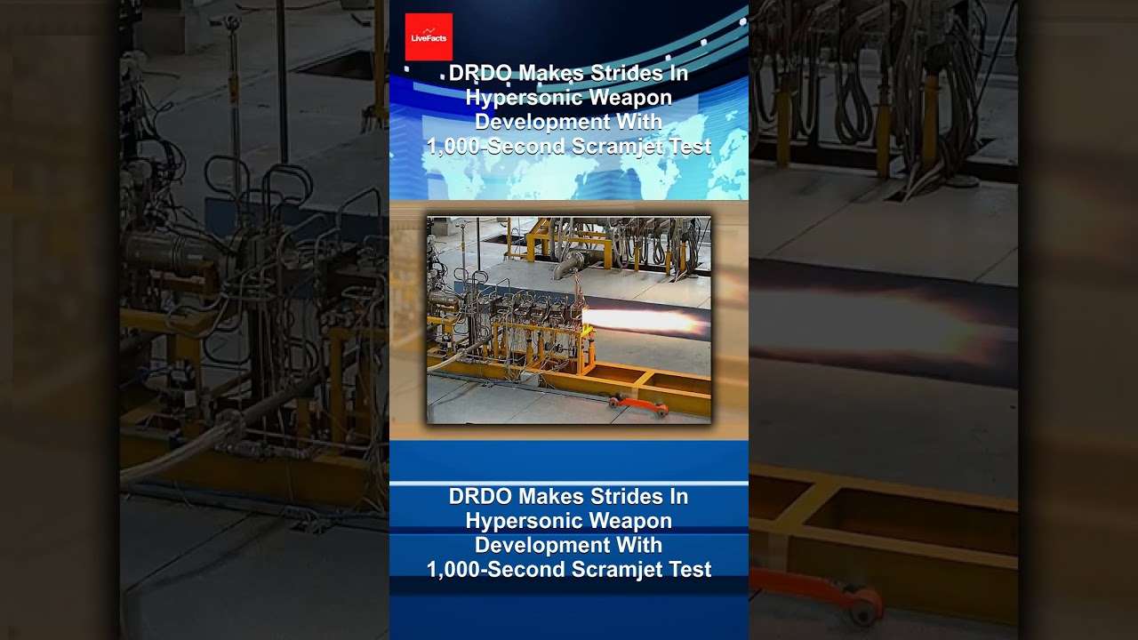 DRDO Makes Strides In Hypersonic Weapon Development With 1,000