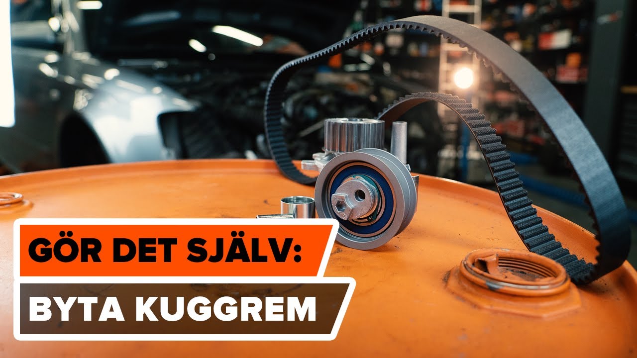 Så byter du kamremssats och vattenpump på AUDI A4 (B7) [AUTODOC-LEKTION]