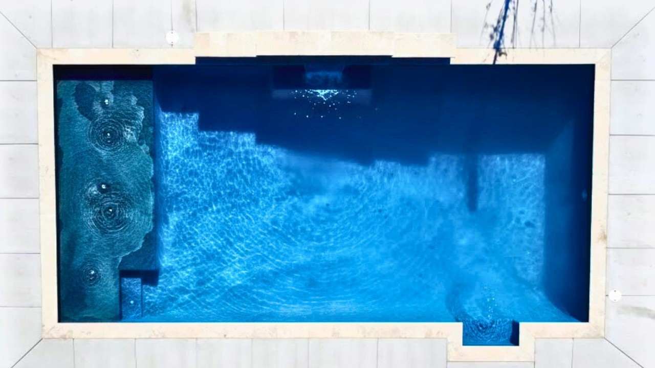 Modern $130k Pool Build: Timelapse Building Through the Oklahoma Rain