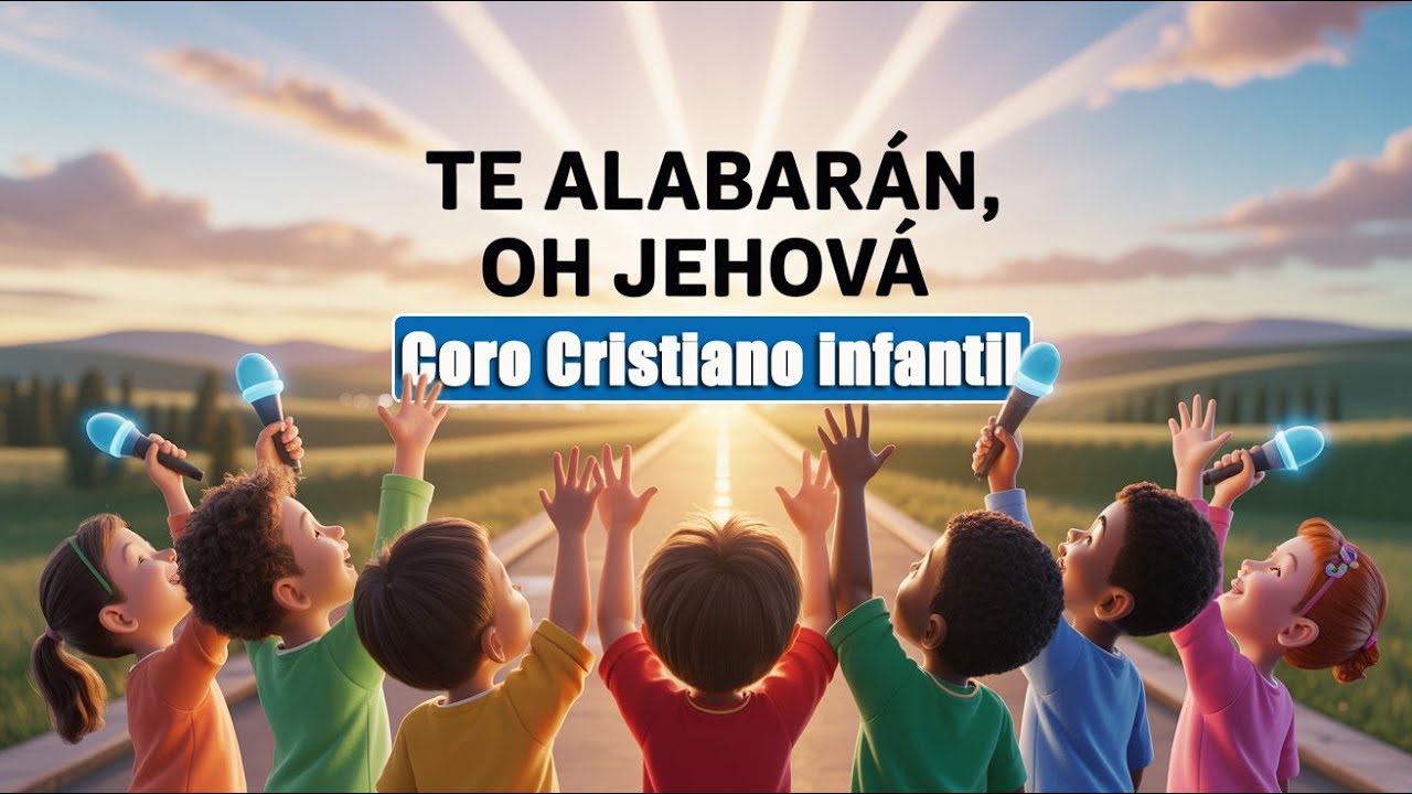🎵 Te Alabarán, Oh Jehová – Coro Cristiano Infantil Animado con Final Poderoso