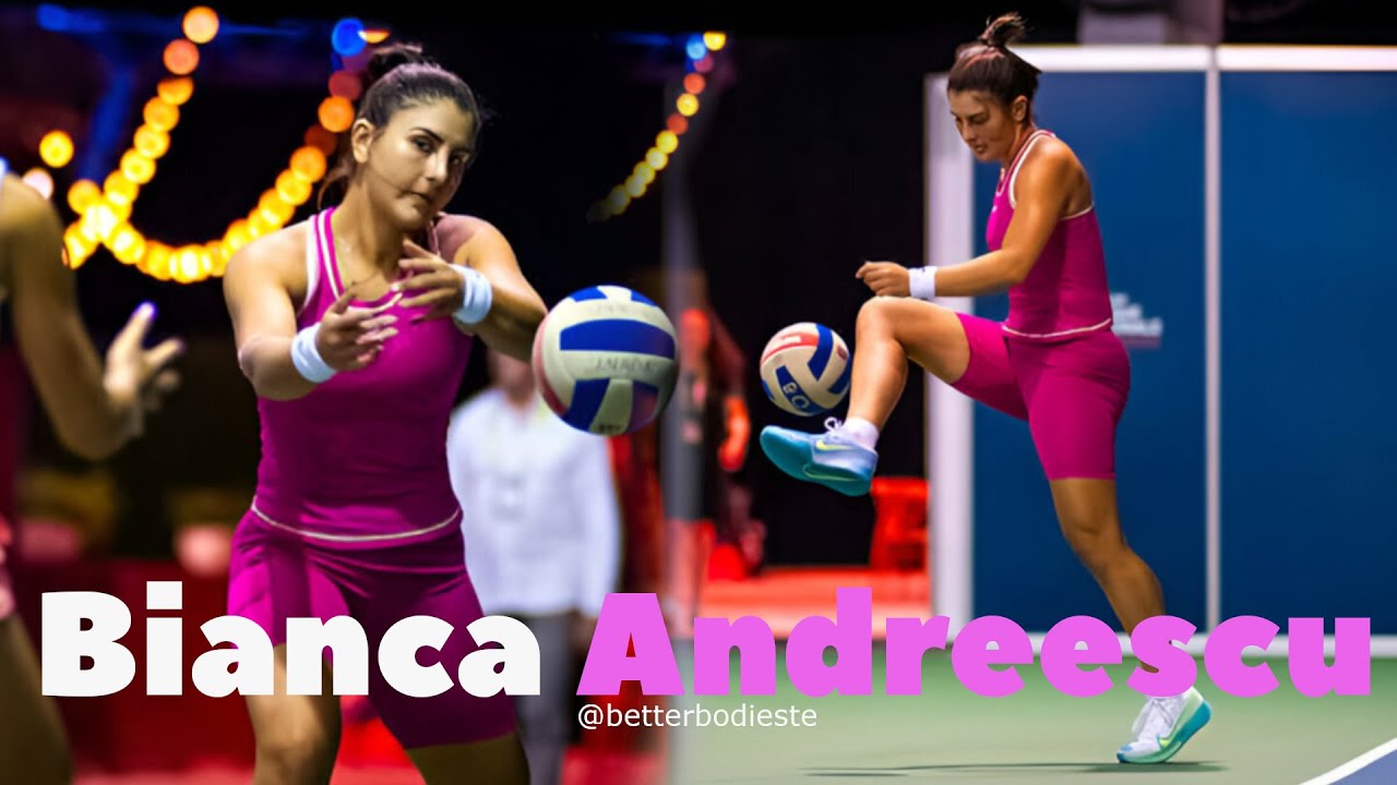 Bianca Andreescu Back to Work Workout#biancaandreescu #tennisworkout