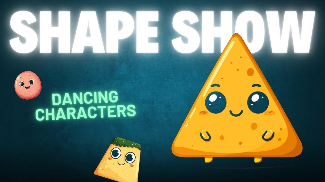 Shape Show | Dancing Characters  - Preschool Learning