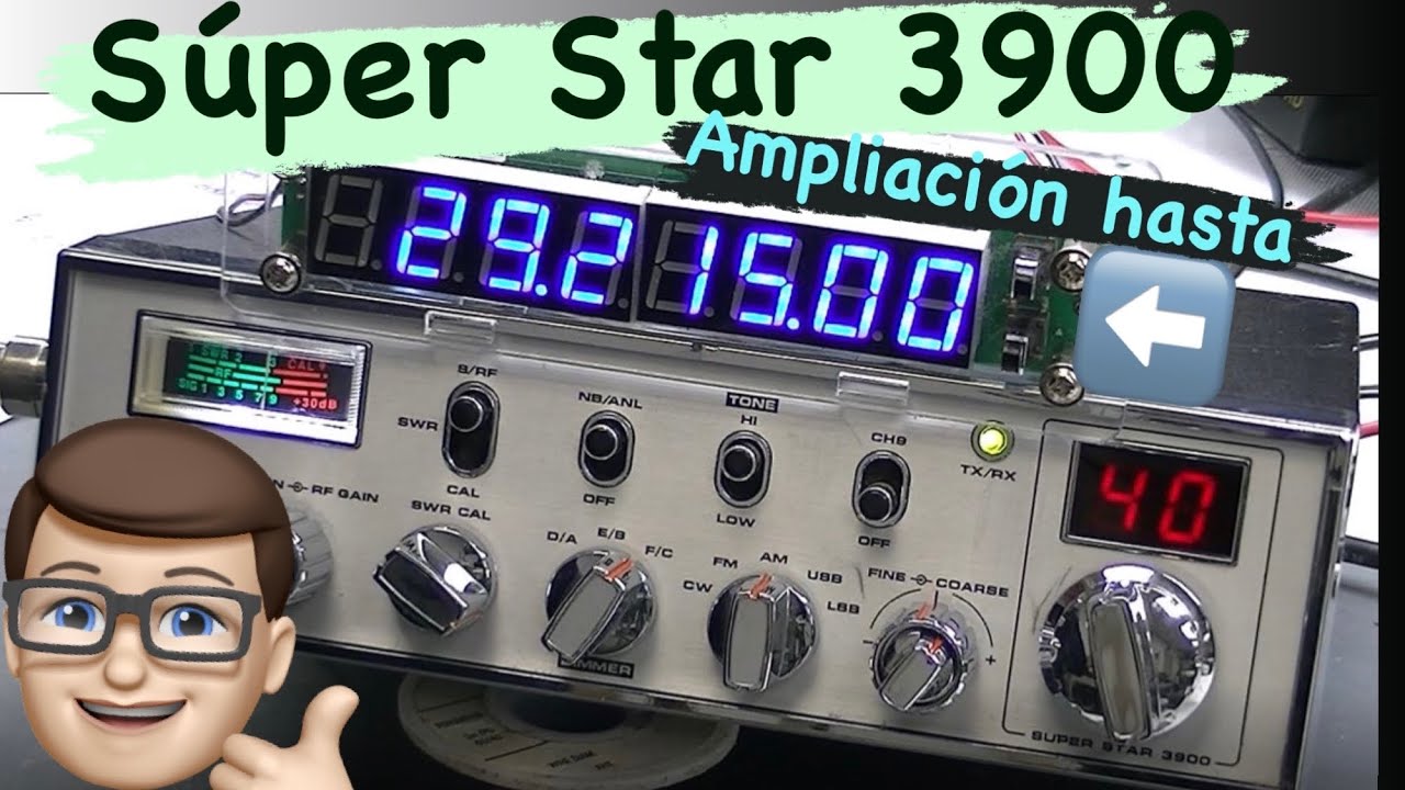 Ampliación frecuencias Super Star 3900  Frecuencias de 10 metros | Modificacion +10khz Y Ajuste