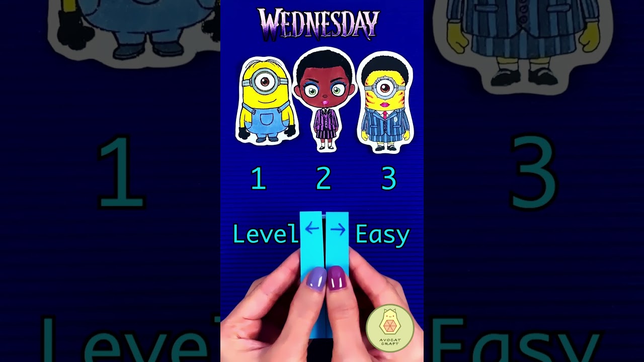 Wednesday Characters Easy Quiz! 👀 Addams Family or Minions? 