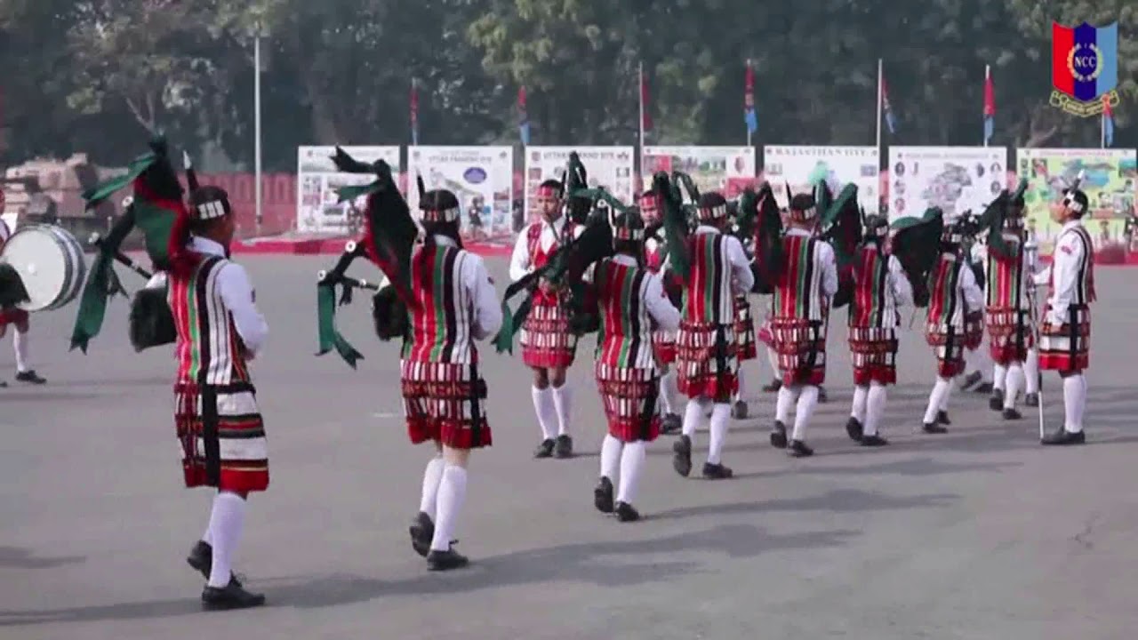 GOVT MIZO HIGH SCHOOL PIPE BAND (RDC-2019) CHIEF OF ARMY STAFF VISIT (GENERAL BIPIN RAWAT)