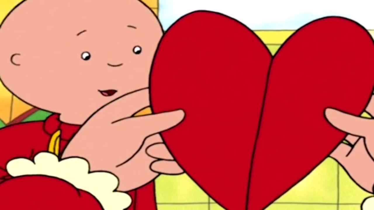Caillou em Português Episódios Completos | 4 episódios completos - Dia de São Valentim