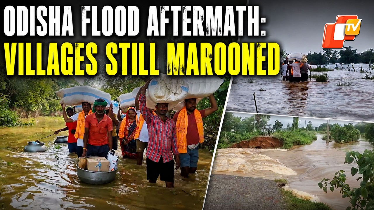 Odisha Flood Aftermath: Water Levels Recede In Rivers, Relief Challenges Continue