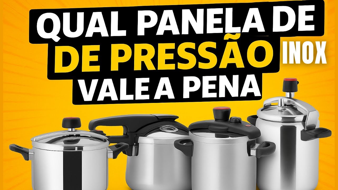Qual a Melhor Panela de Pressão Inox 2025? TOP 5 Melhores Modelos Inox para Comprar!