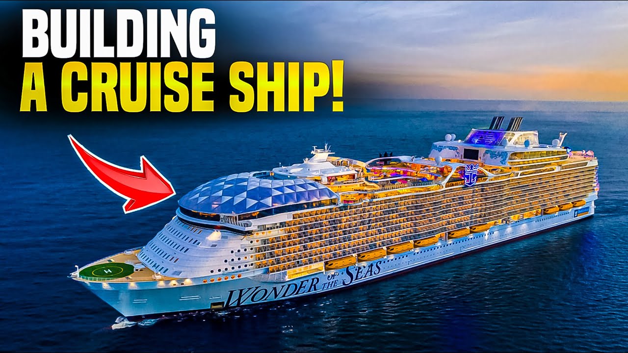 How Giant Cruise Liners Are Built | Inside the Amazing Cruise Ship Construction Process