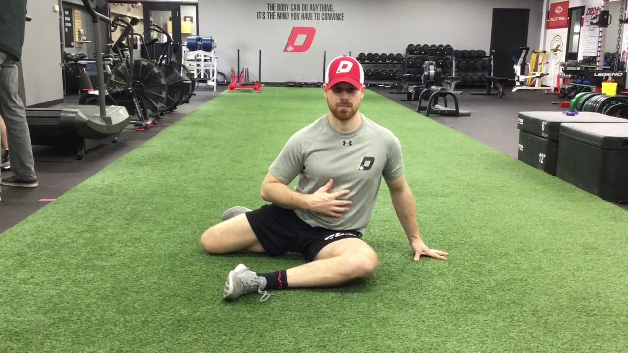 Hands Assisted 90-90 Hip Stretch + Back Leg To Front Kick Transition