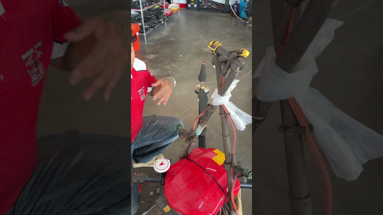 🚁 ลูกค้าท่านนี้ได้นำรีโมทเข้ามาให้ทางร้านโดรนไทยกัปตันตรวจเช็กครับ