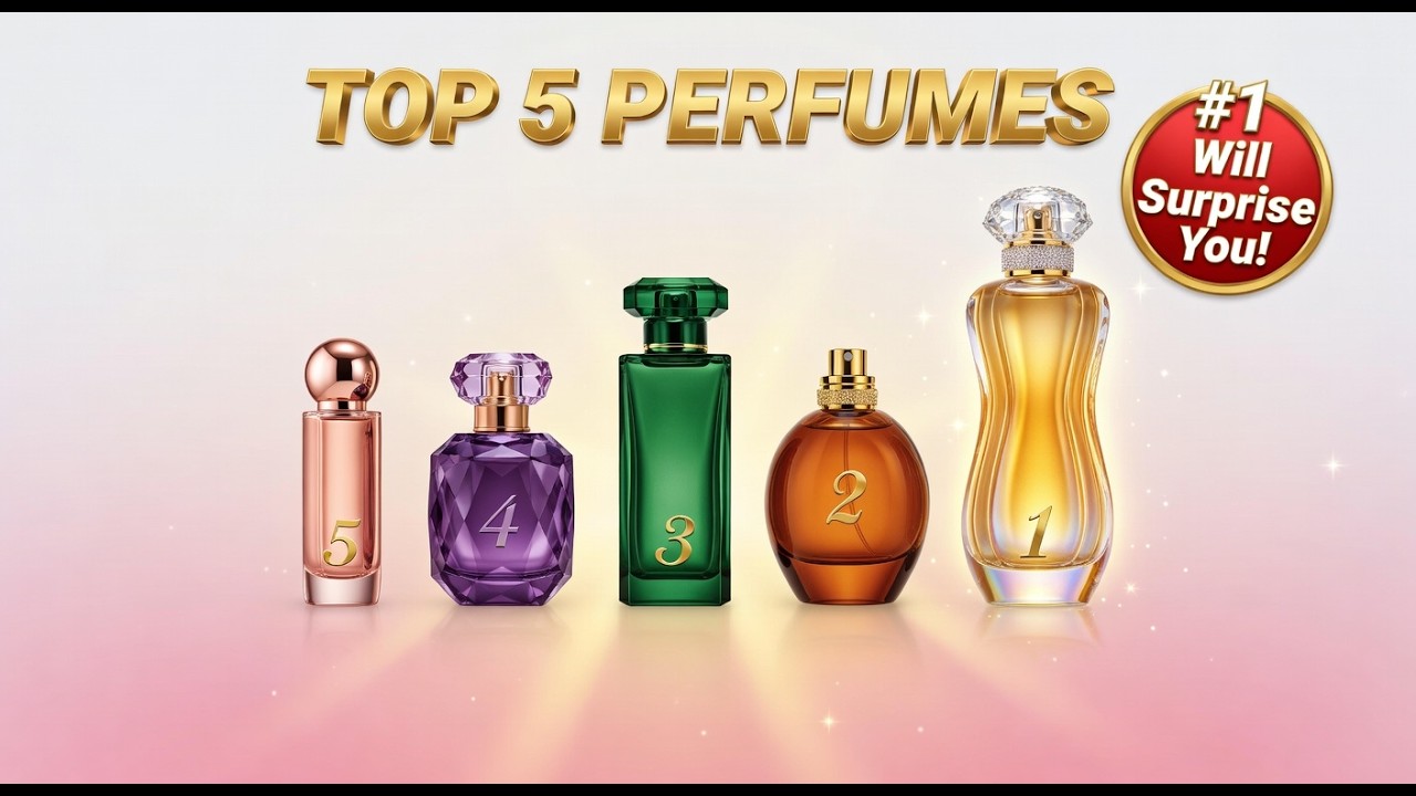 Top 5 Best Perfumes for Women 2026 | Fresh, Sweet & Long Lasting