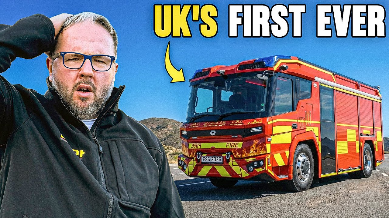 Buy This Electric Fire Engine - With A &pound;1,000,000 Budget!