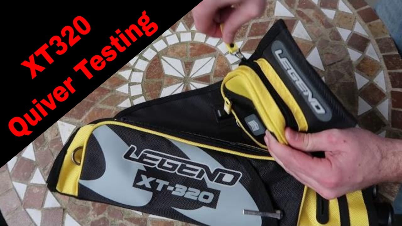 Legend Archery XT-320 Quiver Testing Zipper Quality, Water Resistance, What It Can Fit, And More!