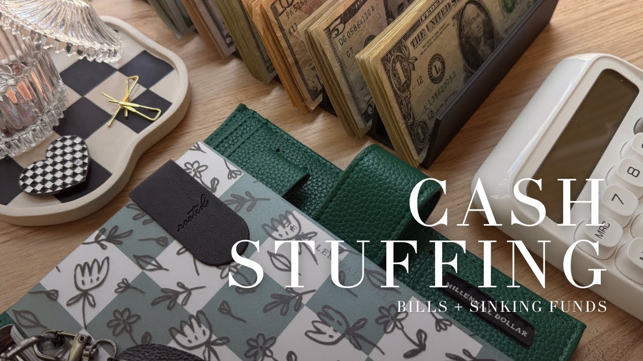 Cash Envelope Stuffing // Bills + Sinking Funds // September No&ordm;3
