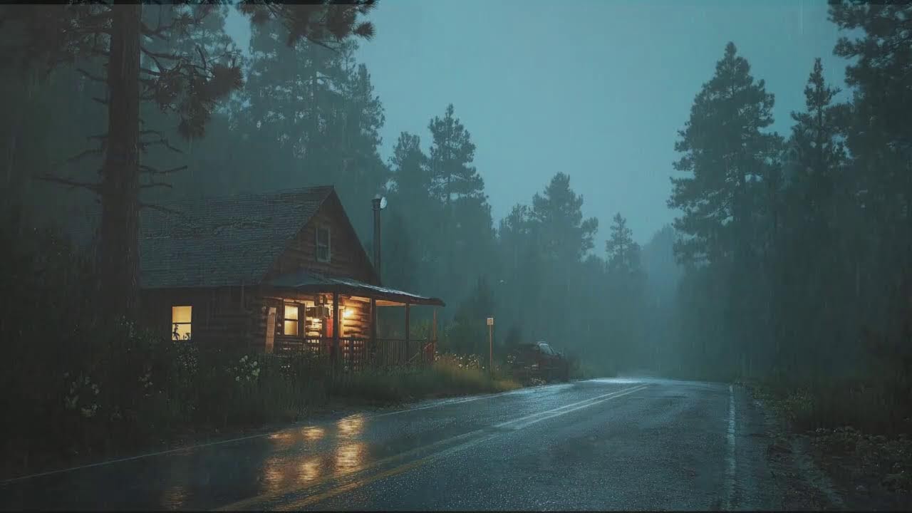 Night Rainstorm for Deep Sleep - Sleep Faster Than Ever Tonight | Relieve Stress & Anxiety Fast | Da