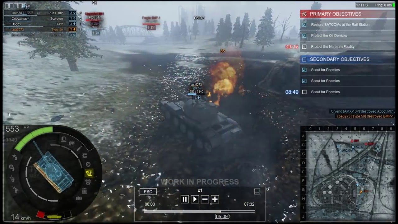 [PvE Tier 3 Mission] Type 59 @ Frostbite (Medium)