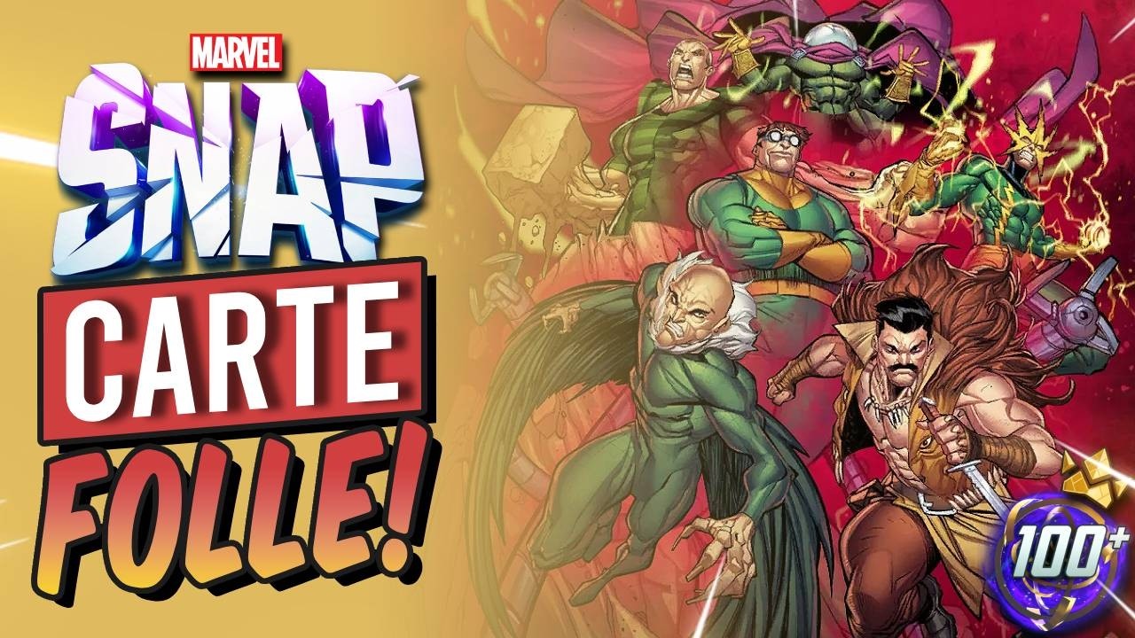 🙈 SINISTER SIX LA CARTE FOLLE SUR MARVEL SNAP