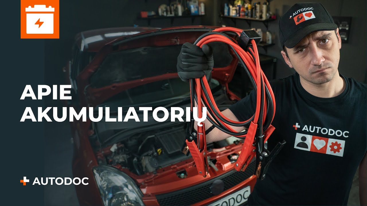 Ką turėtum žinoti apie automobilių akumuliatorius | AUTODOC patarimai