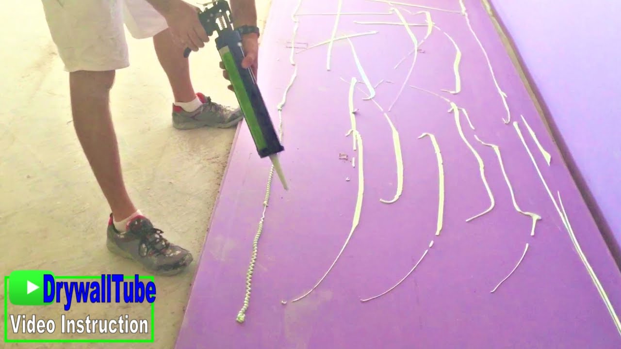 Soundproofing walls without removing drywall-  Green Glue compound