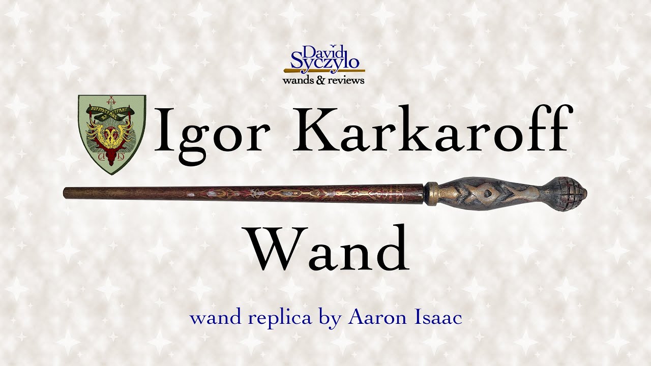 Igor Karkaroff Wand - Tool Timber Woodshop