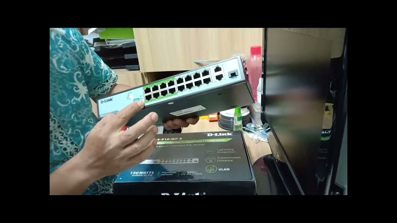 Review Dlink DES F1018P E1 #dlink #dlinkrouter 