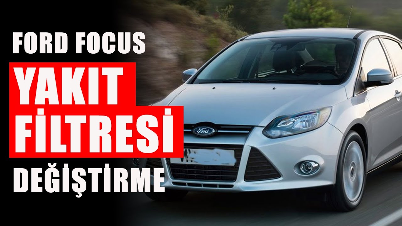 Mazot Filtresi Değiştirme | Ford Focus 2013 Mazot Filtresi Değişimi | How to change fuel filter mk3