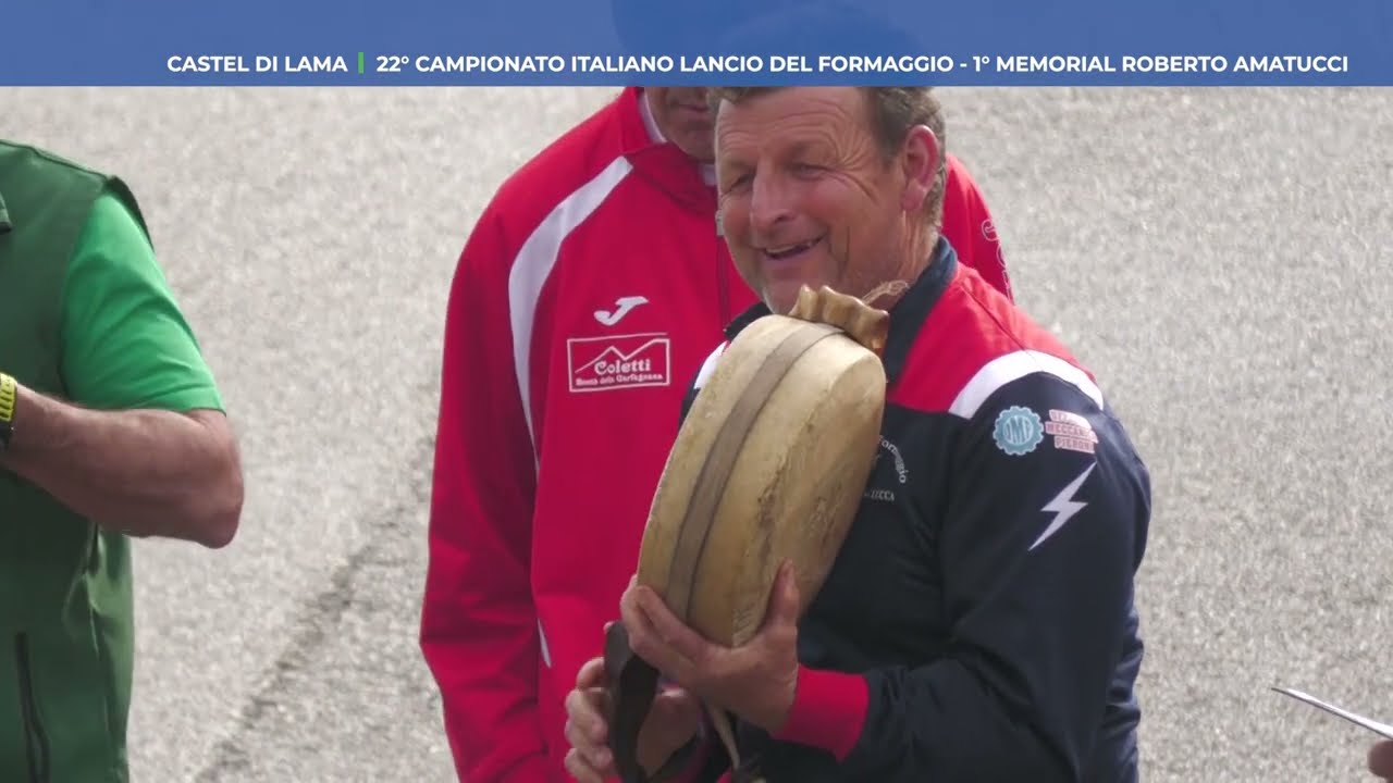 Roto TVRS Castel di Lama  Campionato Italiano Lancio del Formaggio