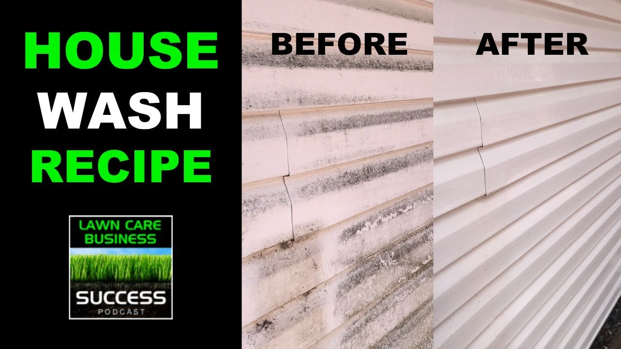 Testing Dan's Vlog House Wash Recipe - Sodium Hypochlorite, Water and Liquid Dish Soap