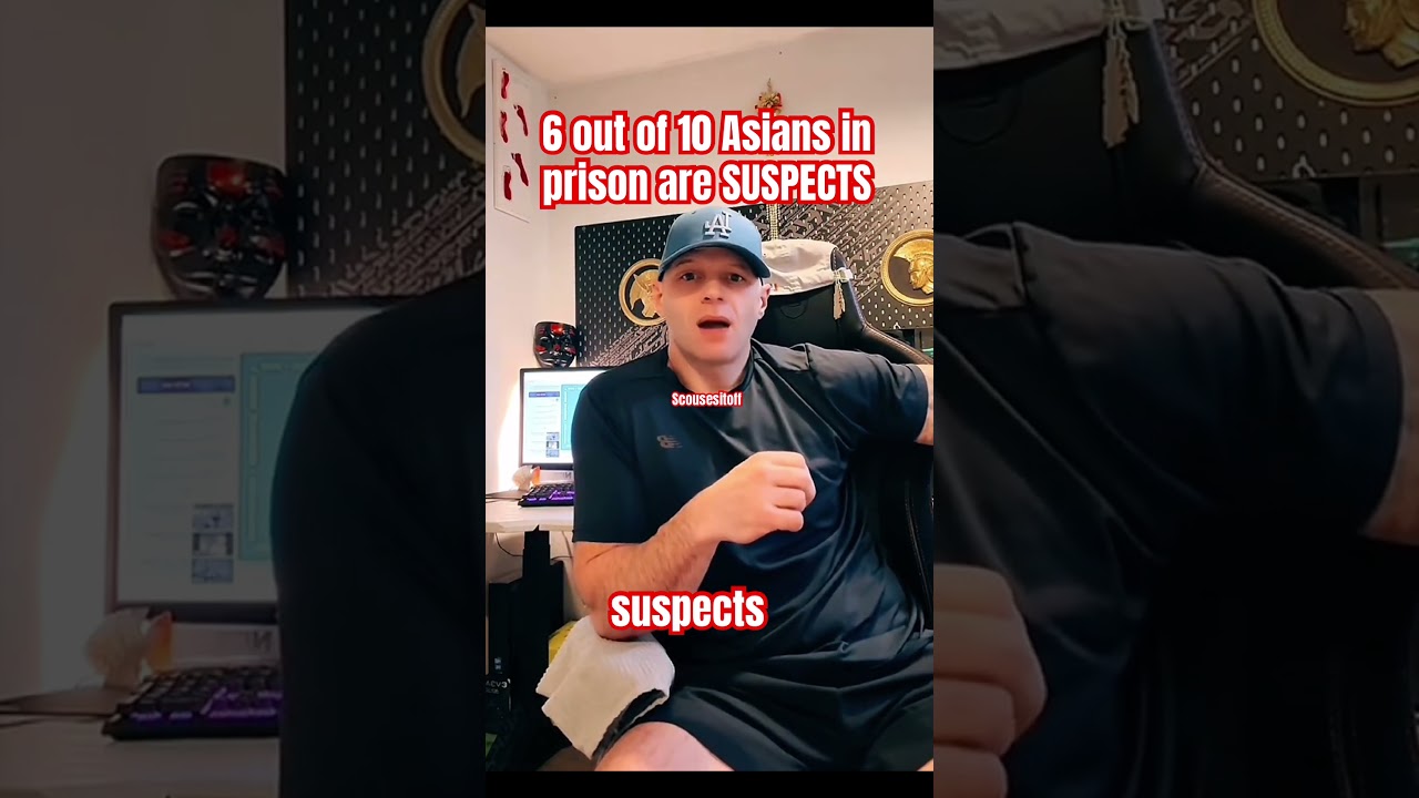 Darren Gee - 6 out of 10 Asian prisoners are suspects