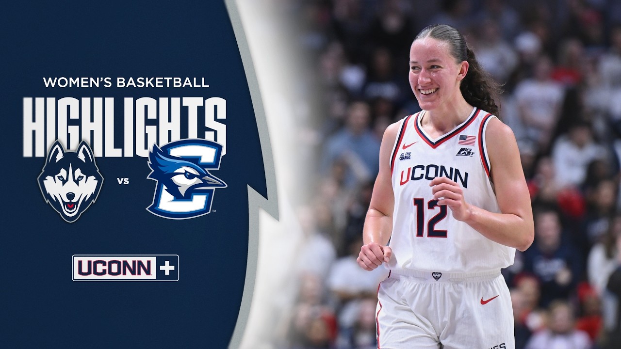 HIGHLIGHTS | No. 1 Huskies Handle Creighton