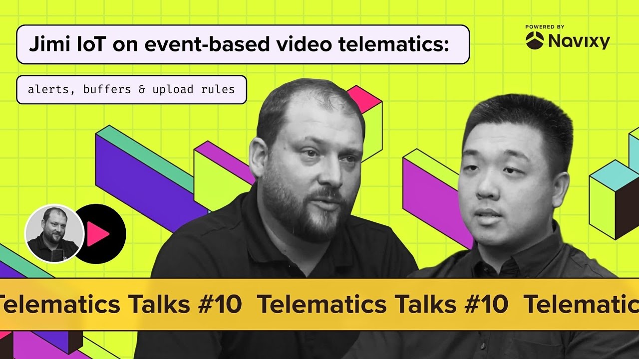 Jimi IoT on event-based video telematics: alerts, buffers & upload rules