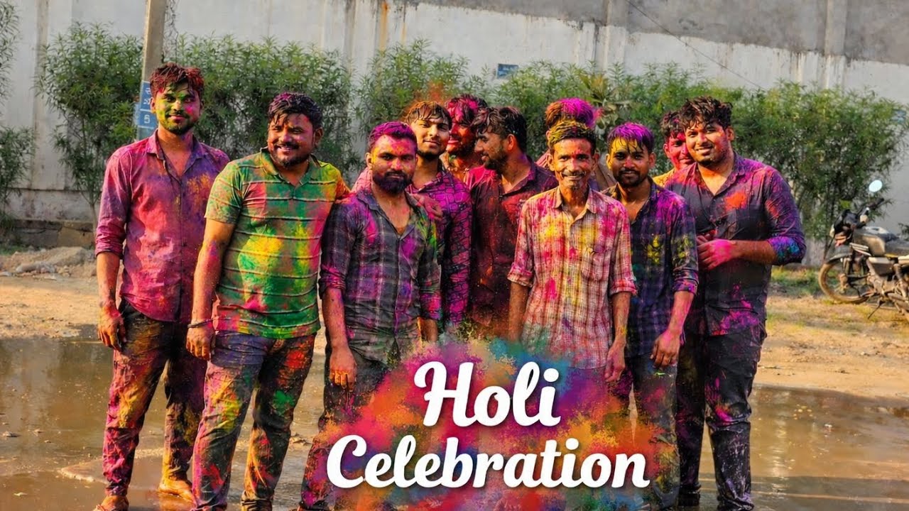 Holi Celebration 2026 😍