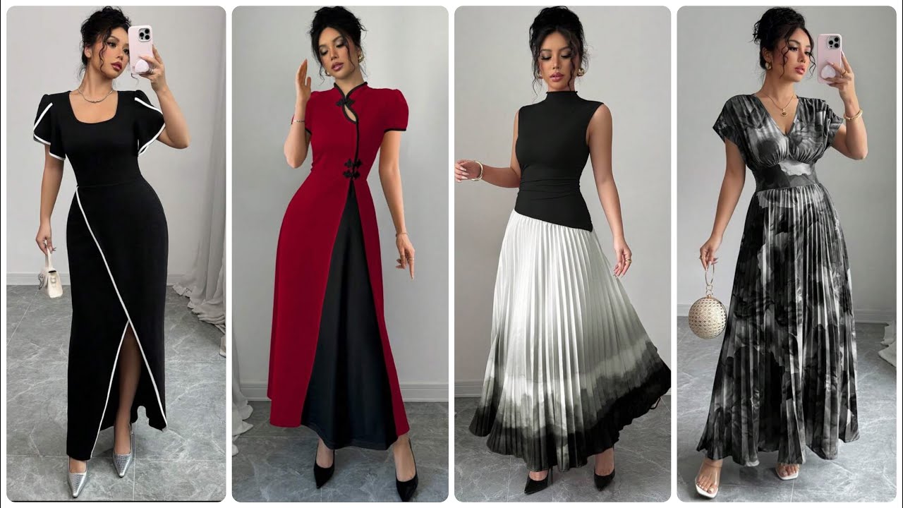 VESTIDOS Elegantes para la MUJER Moderna!!