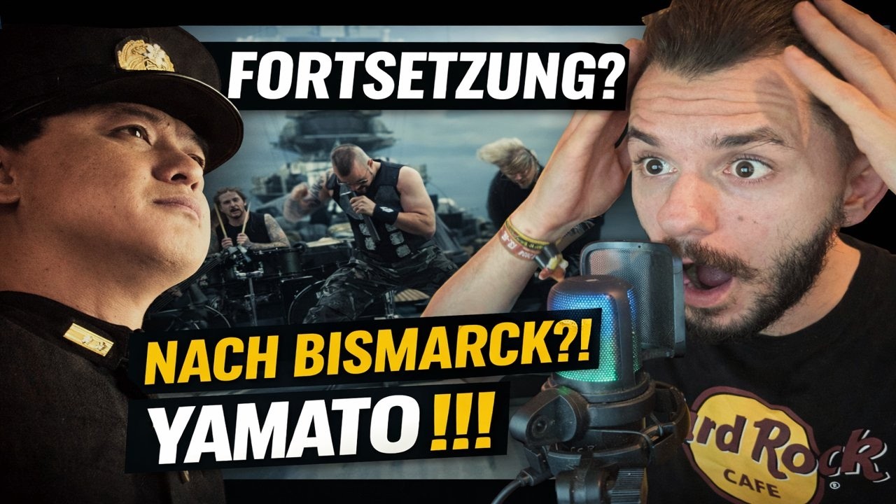Fortsetzung der Bismarck Geschichte?! | SABATON – Yamato REACTION