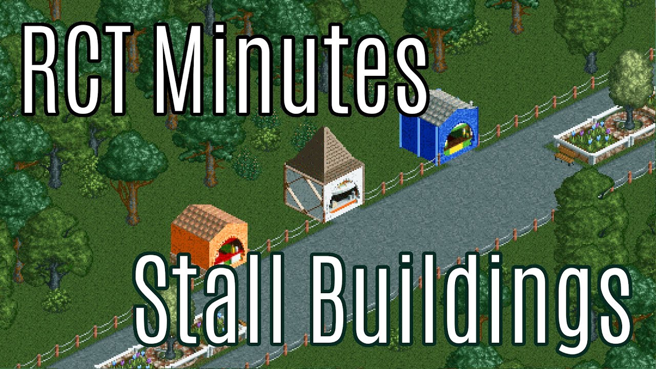 RCT Minutes #9: Stall Buildings | OpenRCT2