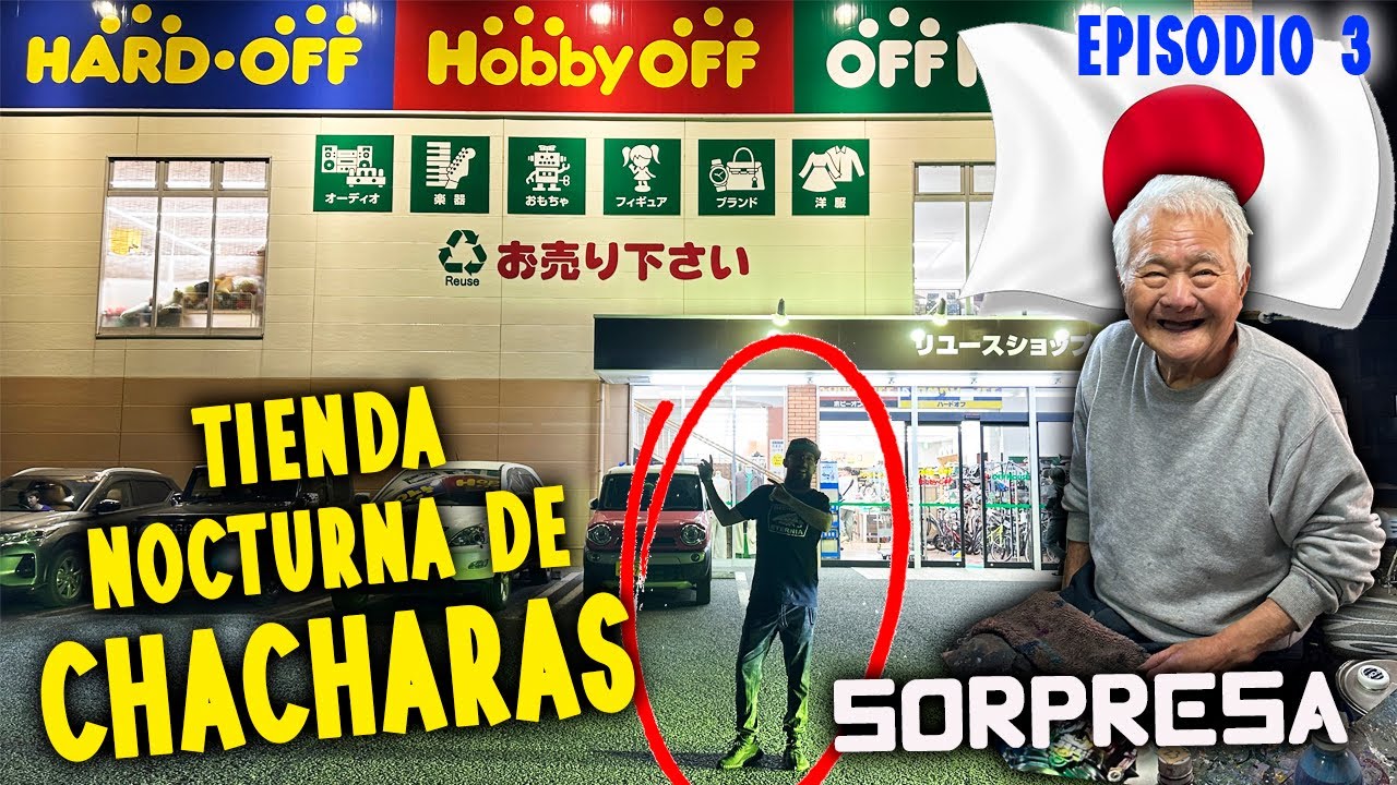 ASÍ SON LAS TIENDAS DE SEGUNDA MANO EN JAPÓN Y SORPRESA A GOTO SAN