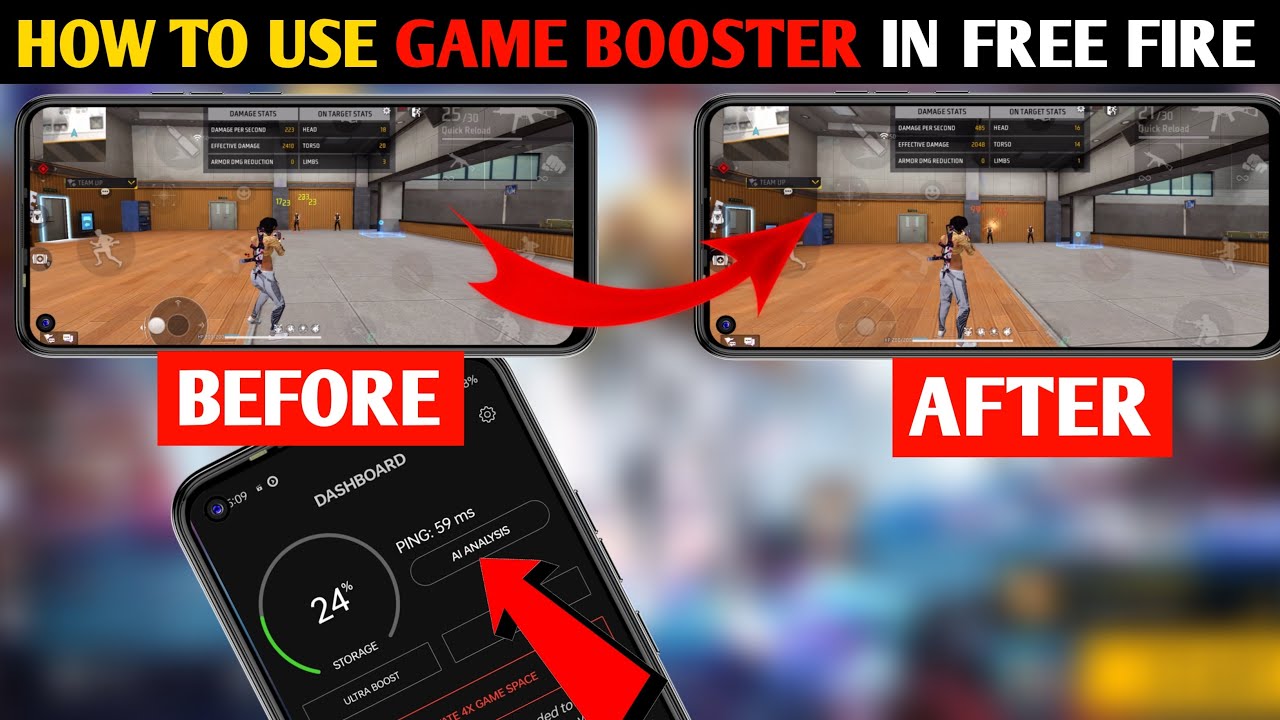 GAME BOOSTER 4X FASTER | How to use Game Booster 4x Faster | Best game Booster of 2025
