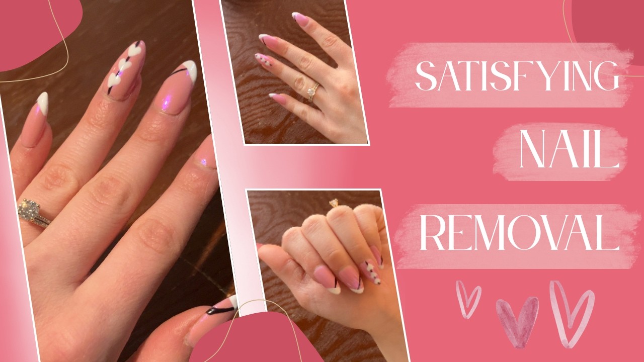 Remove My Nail Extensions With Me
