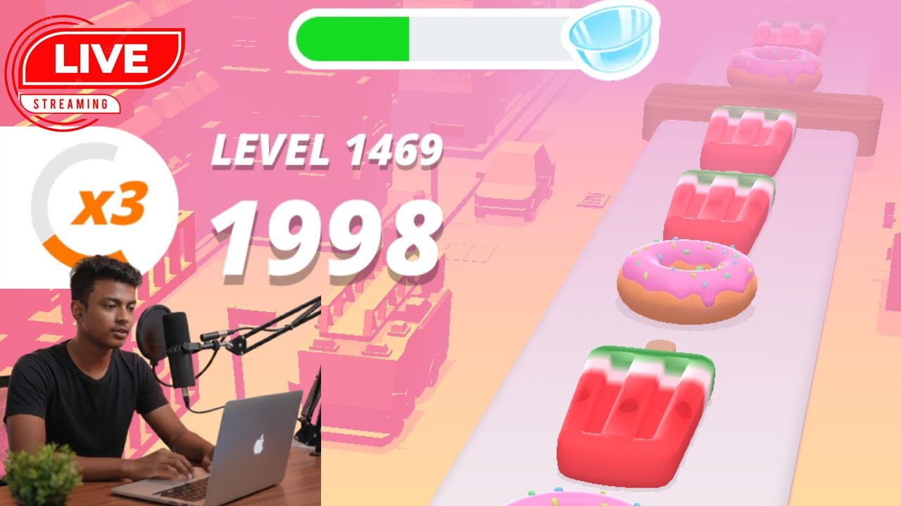 🍖 Perfect slices Live 🍠 Ultimate satisfying Gameplay #perfect_slices #gameplay #Live 🍉🌶🍣🍤
