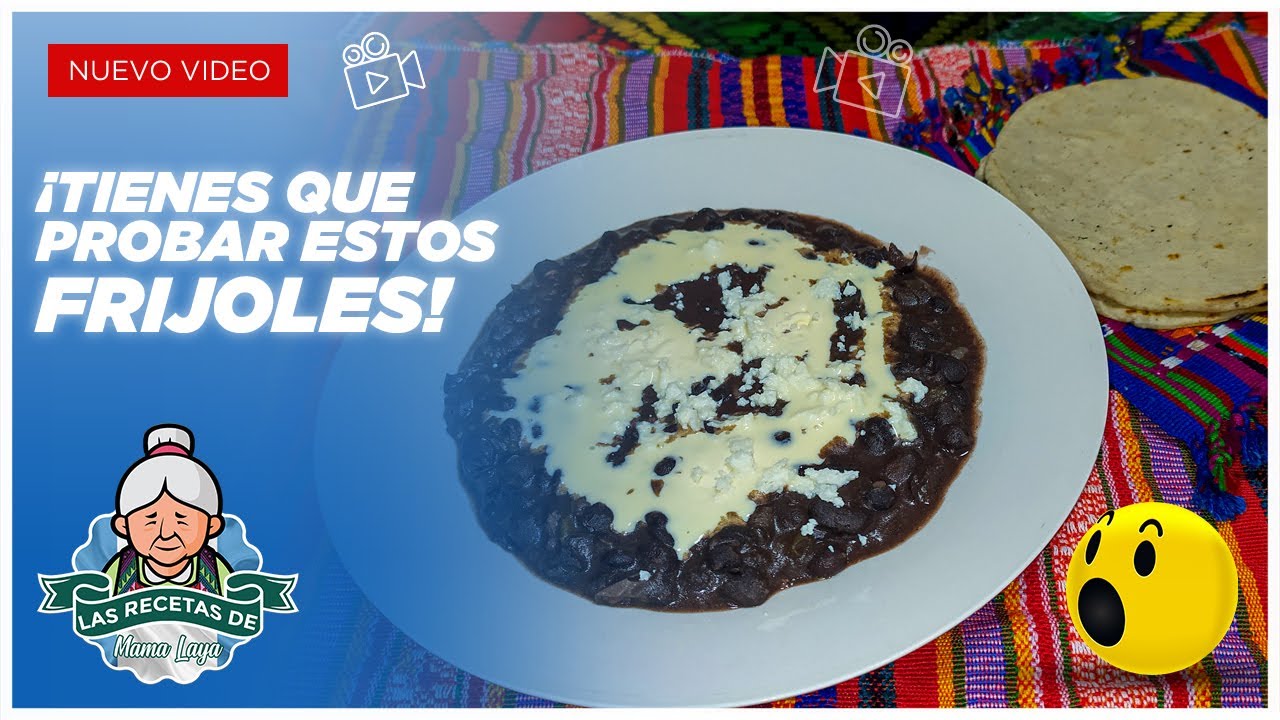 👉😱Deliciosos FRIJOLES FRITOS GUATEMALTECOS 😀| FRIJOLES REFRITOS | Frijoles machucados fácil de hacer