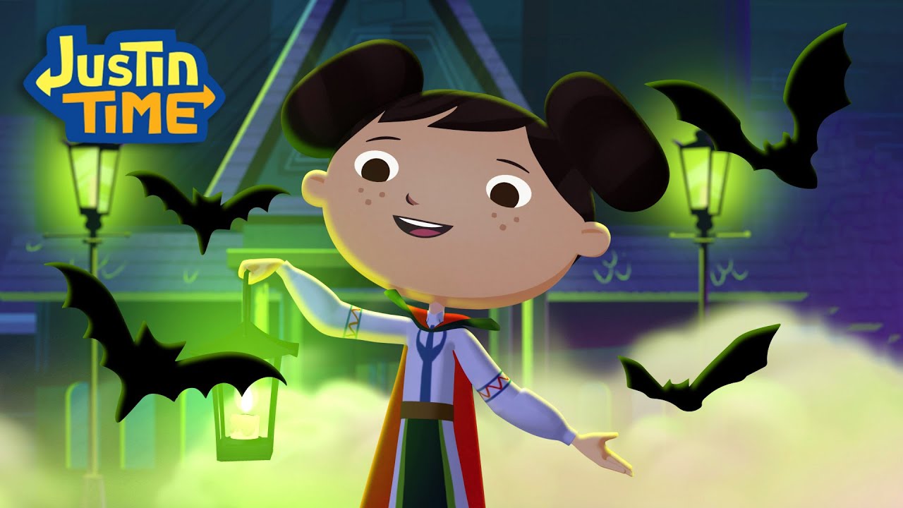Spookiest Justin Time Episodes 👻 Happy Halloween! 🎃
