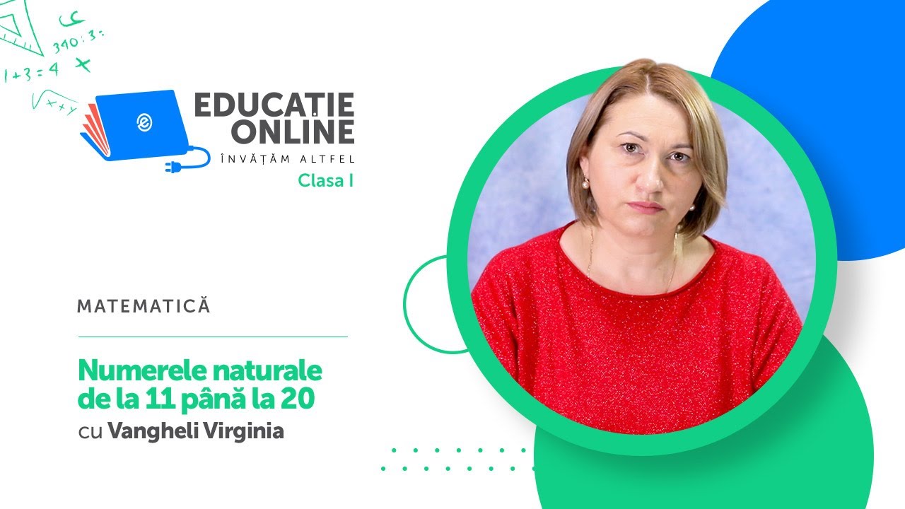 Matematică, Clasa I, Numerele naturale de la 11 până la 20