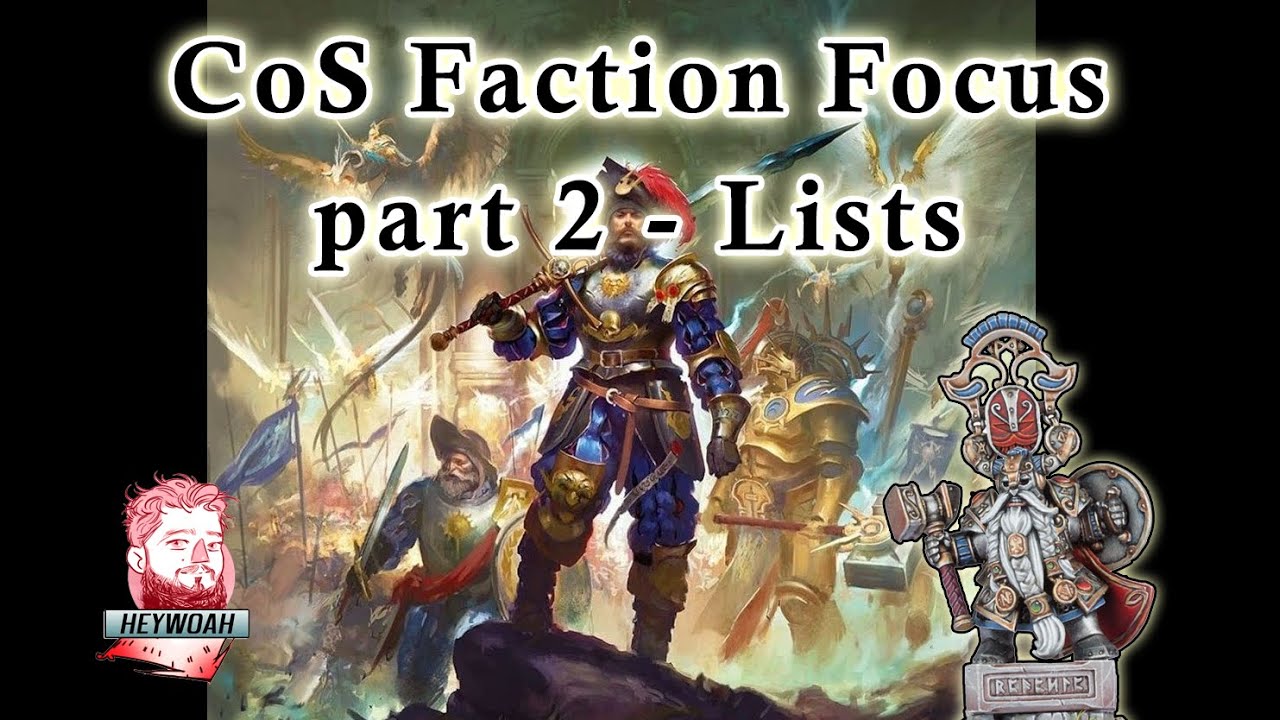 Cities of Sigmar part 2 - Sample Lists